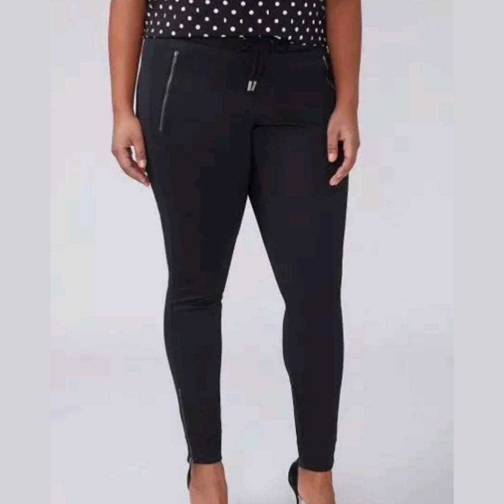 Ankle-Zip Scuba Legging